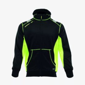 Sara pulóver Comfort Neo 290 fekete-fluo-sárga