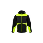 Sara kabát Comfort Winter Hybrid fekete-sárga