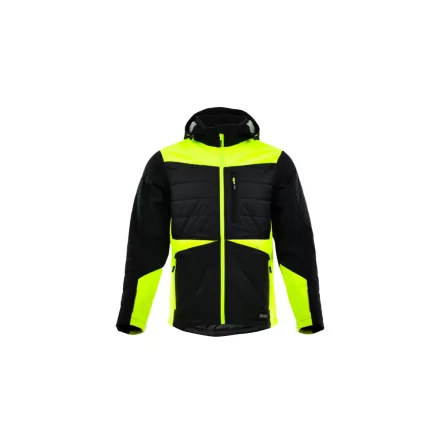 Sara kabát Comfort Winter Hybrid fekete-sárga