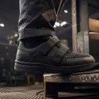 Scholl munkavédelmi cipő Jump Pro Straps OB fekete