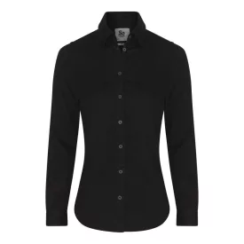 SoDenim hosszú ujjú női ing Lucy Denim 155 fekete