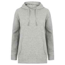 SkinniFit pulóver Oversized  250 melírozott szürke