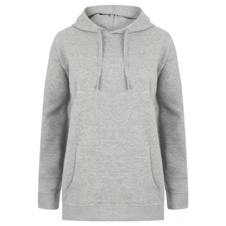 SkinniFit pulóver Oversized  250 melírozott szürke