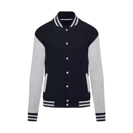 SG pulóver Varsity 280 fekete-melírozott szürke