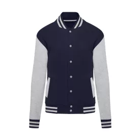 SG pulóver Varsity 280 tengerkék-melírozott szürke