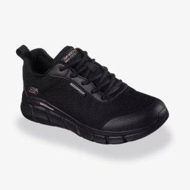   Skechers női munkavédelmi cipő Bobs B Flex – Flex Proof O1 FO fekete
