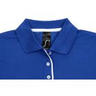 Sol's női galléros póló Performer 180 királykék