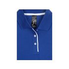 Sol's női galléros póló Performer 180 királykék