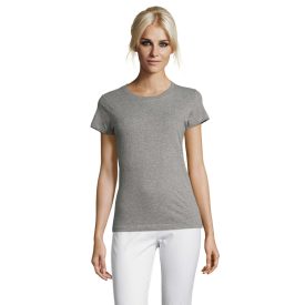 Sol's női póló Regent 150 melírozott szürke