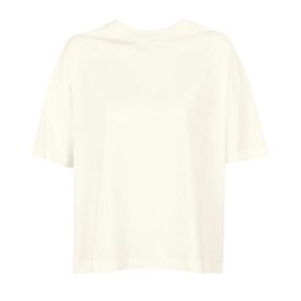 Sol's női póló Boxy 180 törtfehér