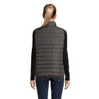 Sol's női mellény Stream BW ébenszürke