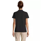 Sol's női galléros póló Pulse 170 fekete