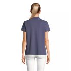 Sol's női galléros póló Pulse 170 denim