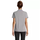 Sol's női galléros póló Pulse 170 melírozott szürke