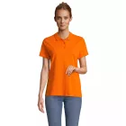 Sol's női galléros póló Pulse 170 narancs