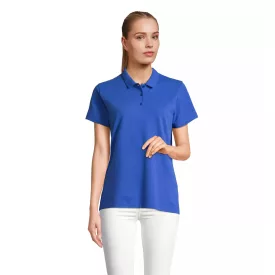 Sol's női galléros póló Pulse 170 királykék