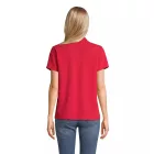 Sol's női galléros póló Pulse 170 piros