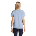 Sol's női galléros póló Pulse 170 égszínkék