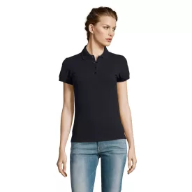 Sol's női galléros póló People 210 tengerkék