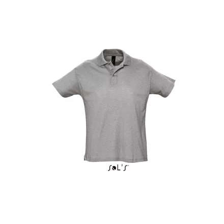 Sol's galléros póló Summer II 170 melírozott szürke