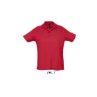 Sol's galléros póló Summer II 170 piros