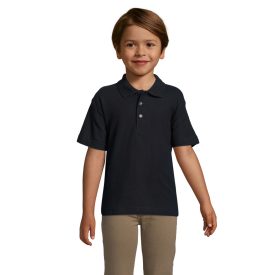 Sol's gyerek galléros póló Summer II 170 piros