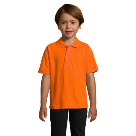 Sol's gyerek galléros póló Summer II 170 sárga