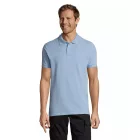 Sol's galléros póló Perfect 180 égszínkék