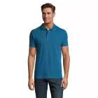 Sol's galléros póló Perfect 180 szürkéskék