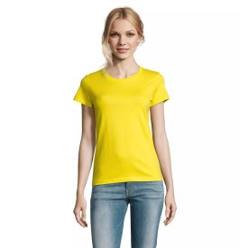 Sol's női póló Imperial 190 sárga
