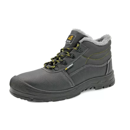 4WRK bélelt munkavédelmi bakancs Solaris Winter O1 fekete