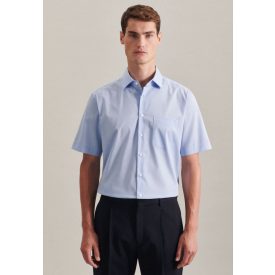   Seidensticker rövid ujjú ing Business Kent 120 világoskék