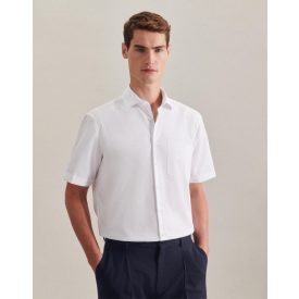 Seidensticker rövid ujjú ing Business Kent 120 fehér