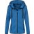 Active női pulóver Knit Fleece Jacket 280 melírozott kék