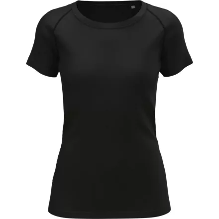 Stedman női póló Seamless Sports-T 180 fekete