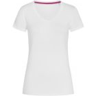 Stedman női póló V-Neck Claire 170 fehér
