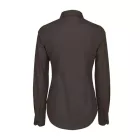 B&C hosszú ujjú női ing Black Tie Elastane 135 barna
