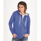 SOL'S Soul Women Ladies' Contrasted Hooded Sweat Jacket