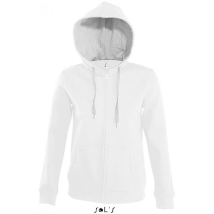 SOL'S Soul Women Ladies' Contrasted Hooded Sweat Jacket