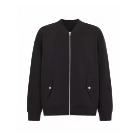 SkinniFit pulóver Bomber 370 fekete