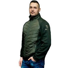 Top bélelt dzseki E-Hunter JG melírozott zöld-zöld
