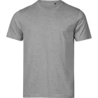 Tee Jays póló Unlabeled Luxury 185 melírozott szürke