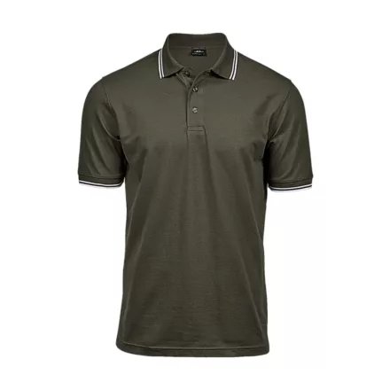 Tee Jays Luxury Stripe Stretch Polo