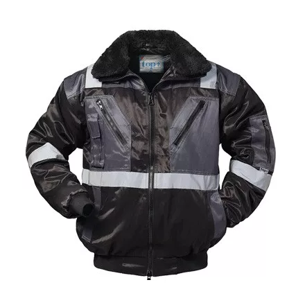 Top 4 az 1-ben pilóta dzseki Falcon fekete-szürke