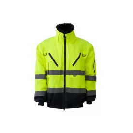 Top 3 az 1-ben pilóta dzseki Falcon Fluo sárga-tengerkék