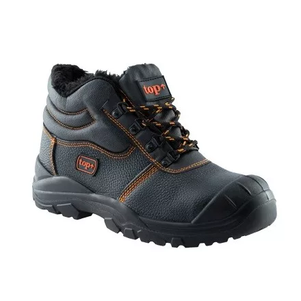 Top bélelt munkavédelmi bakancs Forrest Winter S3 fekete