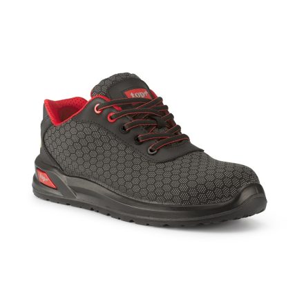 Top munkavédelmi cipő Hexa S1P ESD fekete-piros