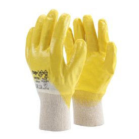 Top nitril mártott kesztyű N-34Y (NH2330) sárga