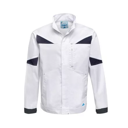 Top munkás kabát Nova fehér-szürke