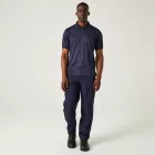 Regatta galléros póló Piqué Navigate 130 tengerkék-acélszürke